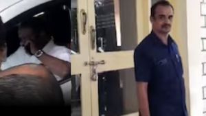 மத்திய அமைச்சர்னு கூட பாக்கலையே.. குமாரசாமிக்கு அரசு விருந்தினர் மாளிகையில் அனுமதி மறுப்பு - பூட்டு 
