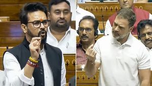 ராகுல் காந்தி ஜாதி எது? பாஜக எம்பி அனுராக் தாக்கூர் பேச்சை பாராட்டிய மோடிக்கு கனிமொழி கண்டனம்! 