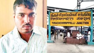 திருச்சி கிழக்கு தாசில்தார் ஆபிஸில் சுற்றி வளைக்கப்பட்ட முருகேசன்.. அடுத்த நொடியே நடந்த அசிங்கம் 