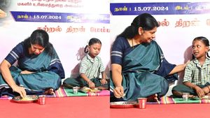 ’அண்ணன் மகிழ்ச்சியாக உள்ளார்’.. மிகப் பெரிய சாதனையாக பார்க்க வேண்டும்! அழுத்திச் சொன்ன கனிமொழி 