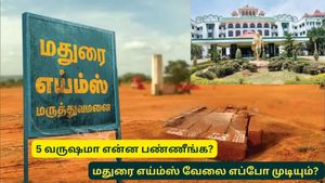  5 வருஷமா என்ன பண்ணீங்க? மதுரை எய்ம்ஸ் வேலை எப்போ முடியும்? மத்திய அரசுக்கு ஐகோர்ட் சரமாரி கேள்வி!