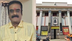 ரூ. 525 கோடி மோசடி! தேவநாதன் யாதவின் மயிலாப்பூர் நிதி நிறுவனம், தொலைகாட்சி நிறுவனத்திற்கும் சீல்! 
