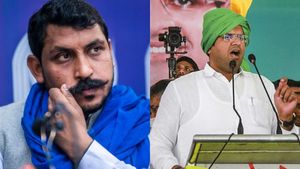 ஹரியானா:பீம் ஆர்மி சந்திரசேகர ஆசாத் கட்சி முதல் முறையாக போட்டி! துஷ்யந்த் சவுதலா கட்சியுடன் கூட்டணி! 