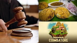 கோவையில் பிரியாணி போட்டி! பொதுமக்களுக்கு இடையூறு! ஹோட்டல் மேலாளர் மீது வழக்கு! 