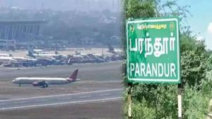 பரந்தூர் விமான நிலையம் அமைக்க கூடாது.. கிராம சபை கூட்டத்தில் 8-வது முறையாக தீர்மானம் நிறைவேற்றம் 