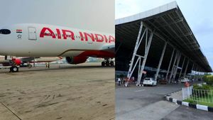 நடுவானில் வெடிகுண்டு மிரட்டல்.. திருவனந்தபுரத்தில் அவசரமாக தரையிறக்கப்பட்ட ஏர் இந்தியா விமானம் 