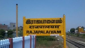 சிலுசில்லுன்னு நடுங்கிய ராஜபாளையம்.. பாலத்தின் மீது தனியாக நின்ற 