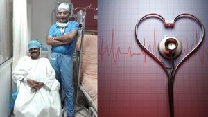 ஒரே நேரத்தில் துடிக்கும் இரண்டு இதயங்கள்.. கோவையில் 48 வயதான நபருக்கு வினோதம்! சாதித்த மருத்துவர்கள்