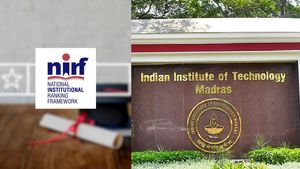 தேசிய கல்வி நிறுவன தரவரிசைப் பட்டியல்.. முதலிடத்தை தட்டித் தூக்கிய ஐஐடி மெட்ராஸ்.. முழு லிஸ்ட் இதோ!