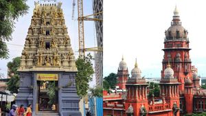 மெட்ரோ பணிகளுக்காக! அலேக்காக நகர்த்தப்படும் ஆயிரம் விளக்கு விநாயகர் கோயில் கோபுரம்! ஐகோர்ட் உத்தரவு 
