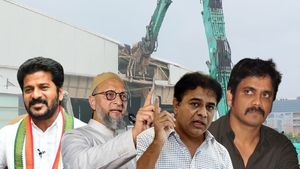 எல்லாருமே ஹைதராபாத் ஏரியில்.. ஓவைசி முதல்  பல விஐபிக்கள் கலக்கம்.. புலி வாலை பிடித்த ரேவந்த் ரெட்டி 