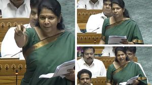 மாநிலங்களின் கொள்கைகளில் தலையிட மத்திய அரசுக்கு யார் அதிகாரம் கொடுத்தது? லோக்சபாவில் சீறிய கனிமொழி 
