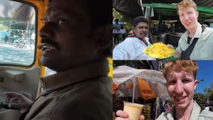 100 ரூபாய் சவாரி; 1000 ரூபாய் தந்த அமெரிக்கர்! வாங்க மறுத்த சென்னை ஆட்டோ டிரைவர்!