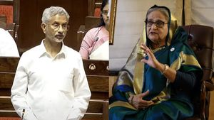 ஷேக் ஹசீனாவுக்கு இந்தியாவில் அடைக்கலம் ஏன்? ராஜ்யசபாவில் மத்திய அமைச்சர் ஜெய்சங்கர் விளக்கம் 