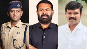 திருச்சி எஸ்பி வருண்குமார் புகார்- சீமான், சாட்டை, இடும்பாவனம் உட்பட 22 நாம் தமிழர் மீது வழக்கு! 