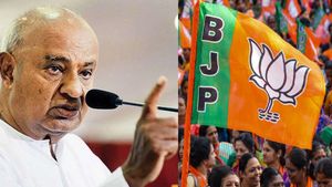 சென்னபட்டணாவில் தேவகவுடா குடும்பத்துக்கு நோஸ் கட் கொடுக்கும் பாஜக? அனல் பறக்கும் கர்நாடகா 