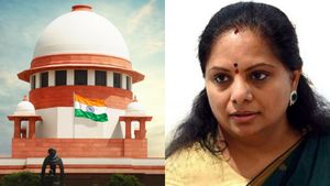 பிஆர்எஸ் கவிதாவுக்கு ஏமாற்றம்! ஜாமீன் வழக்கில் சிபிஐ, அமலாக்கத்துறைக்கு உச்சநீதிமன்றம் நோட்டீஸ்! 