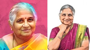 பார்வையற்ற பூசாரி சொன்ன வார்த்தை.. மலைத்து நின்ற சுதா மூர்த்தி.. தமிழக கோயிலில் இப்படியொரு சம்பவமா?