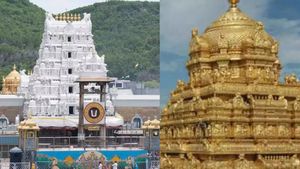  திருமலை திருப்பதி ஏழுமலையான் கோயிலில் ரூ 300 டிக்கெட்டில் நூதன மோசடி! 3 பேர் கைது! 