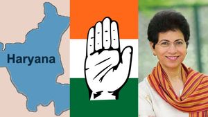  ஹரியானா தேர்தல்: முதல்வர் வேட்பாளராக முட்டி மோதும் காங்கிரஸ் 'தலை’கள்! ரேஸில் குமாரி செல்ஜா தீவிரம்!