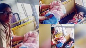 பேருந்தில் பிறந்த குழந்தைக்கு வாழ்நாள் இலவச பயணம்.. அரசு பஸ்சில் நடந்த நெகிழ்ச்சி சம்பவம்.. சர்ப்ரைஸ்
