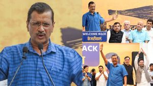 முதல்வர் பதவியை ராஜினாமா செய்தார் அரவிந்த் கெஜ்ரிவால்! டெல்லி புதிய முதல்வராக அதிஷி மார்லெனா தேர்வு 