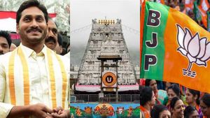 திருப்பதிக்கு வரும் ஜெகன்மோகன்.. ஒப்பந்தத்தில் கையெழுத்திட்டா அனுமதி.. போர்க்கொடியை தூக்கும் பாஜக 