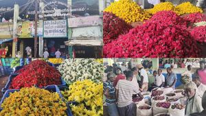 முகர்ந்து தான் பாக்கனுமோ.. கல்யாண வீட்டுக்காரர்களை கதற விடும் மல்லி.. விலையை கேட்டா ஷாக் ஆயிடுவீங்க.. 