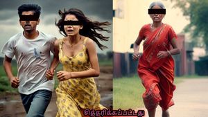காதலனுடன் தப்பிச் செல்ல முயன்ற இளம்பெண்.. துரத்தி பிடித்த தாய்.. அதகளமான கோவை..! 
