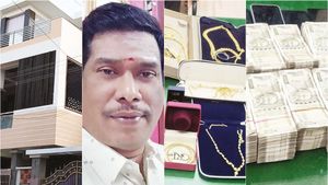 அள்ள அள்ள தங்கம்.. எடுக்க எடுக்க வந்த பணம்... திருவண்ணாமலை அருகே எஸ்பியையே அதிர வைத்த இரண்டு பேர் 
