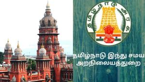 கிருஷ்ணகிரி கவிசென்றாய பெருமாள் கோயில் நிலங்கள் ஆக்கிரமிப்பு! இந்து அறநிலைய துறைக்கு ஐகோர்ட் உத்தரவு 