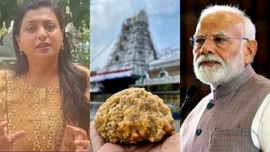  மோடி கிட்ட ஏன் அப்பவே சொல்லலை.. திருப்பதி பிரச்னையில் ரோஜா அடுக்கடுக்கான கேள்வி