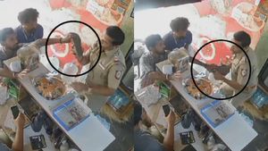 சாப்பிட்டதற்குப் பணம் கேட்டது குத்தமா?.. ஹோட்டல்காரரை ஷூவை கழற்றி தாக்க முயன்ற எஸ்எஸ்ஐ சஸ்பெண்ட் 