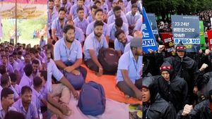  காஞ்சி சாம்சங் ஊழியர்கள் ஸ்டிரைக்.. தென்கொரியாவிலிருந்து எழுந்த ஆதரவு! தீர்ப்பு எப்போது?