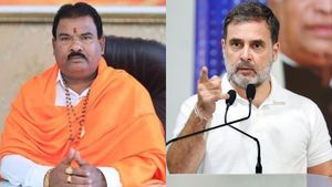  ராகுல் காந்தி நாக்கு அறுத்தால் ரூ. 11 லட்சம்.. ஷிண்டே சிவசேனா எம்.எல்.ஏ. மீது பாய்ந்தது வழக்கு!