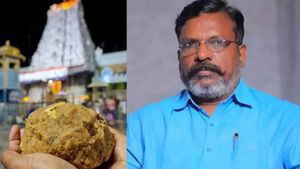 திருப்பதி லட்டு! ஒரு இனிப்பில் மாட்டு கொழுப்பு கலந்ததை ஏன் அரசியலாக்குகிறீர்கள்? திருமாவளவன் கேள்வி 