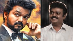 GOAT Movie Review: விஜயகாந்த் சீன் தீ! தேமுதிக வோட்டெல்லாம் விஜய்க்குத்தான்- ரசிகர்கள் ஹேப்பி 