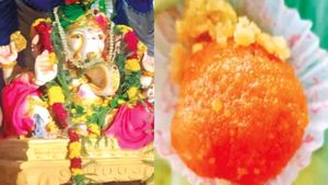 திருப்பதி லட்டு விடுங்க.. மதுரை உசிலம்பட்டி லட்டை பாருங்க.. மூக்கனுக்கு குஷி.. மகிழ்ச்சியில் மக்கள்