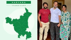 ஹரியானா: பாஜகவுக்கு குத்து கன்பார்ம்- ராகுலுடன் மல்யுத்த வீரர்கள் வினேஷ் போகத், புனியா சந்திப்பு!