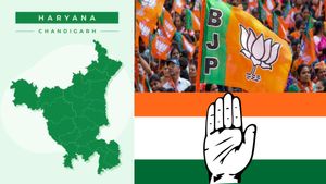 ஹரியானாவில் பாஜக vs காங்.! நூலிழையில் முந்துவது யார்? ஆம் ஆத்மி ஆட்டத்திலேயே இல்லையாம்! பரபர சர்வே 