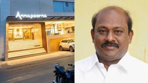 கோவை அன்னப்பூர்ணா ஓட்டல் விவகாரம்.. களத்தில் இறங்குவோம்.. விக்கிரமராஜா அறிவிப்பு 