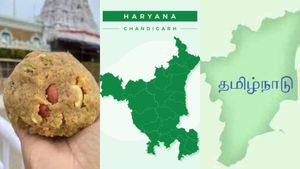 திருப்பதி லட்டு: ஒடிஷா, ஹரியானா.. வடக்கே தேர்தல் நடந்தால் தமிழகம் மீது பழி போடுவதும் 'வியூகமா'? 