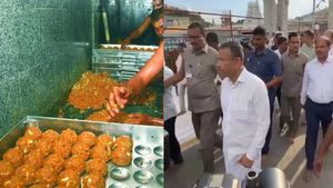  பூதாகரமாக வெடித்த “லட்டு” சர்ச்சை.. திருப்பதியில் குடோன்களுக்கு சென்ற விசாரணைக் குழு.. பரபர ஆய்வு!