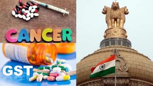ஜிஎஸ்டி குறைப்பு: புற்று நோய் எதிர்ப்பு Trastuzumab, Osimertinib, Durvalumab மருந்துகள் விலை குறைவு! 