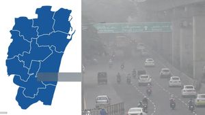 மோசமான காற்றின் தரம்.. சென்னை ஆலந்தூரின் 