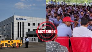  Fact Check: சாம்சங் ஆலை வேறு மாநிலத்துக்கு இடமாற்றம் செய்யப்படுகிறதா? பரவும் தகவல்.. உண்மை என்ன?