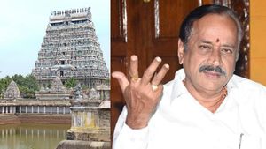 எங்க அப்பா பி.டி. டீச்சர்.. கோயிலில் கிரிக்கெட் விளையாடினா என்ன தப்பு? - ஹெச் ராஜா பரபரப்பு 