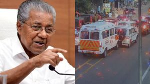 விபத்தில் சிக்கிய கேரள முதல்வர் பினராயி விஜயனின் கார்.. அடுத்தடுத்து மோதிய 5 கான்வாய் வாகனங்கள்!