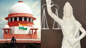 இந்திய வரலாற்றில் முதல் முறை! கண்கள் கட்டப்படாத நீதி தேவதை சிலை.. CJI சந்திரசூட் சீர்திருத்தம் 
