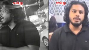 அன்று 'நான் யார் தெரியுமா.. கனிமொழி எம்பி பிஏ ஓட தம்பி'.. இன்று மன்னிப்பு கேட்டு வீடியோ 